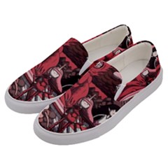 Adventure Time Cartoon Men s Canvas Slip Ons by Bedest