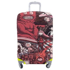 Adventure Time Cartoon Luggage Cover (medium) by Bedest