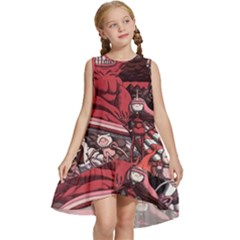 Adventure Time Cartoon Kids  Frill Swing Dress by Bedest