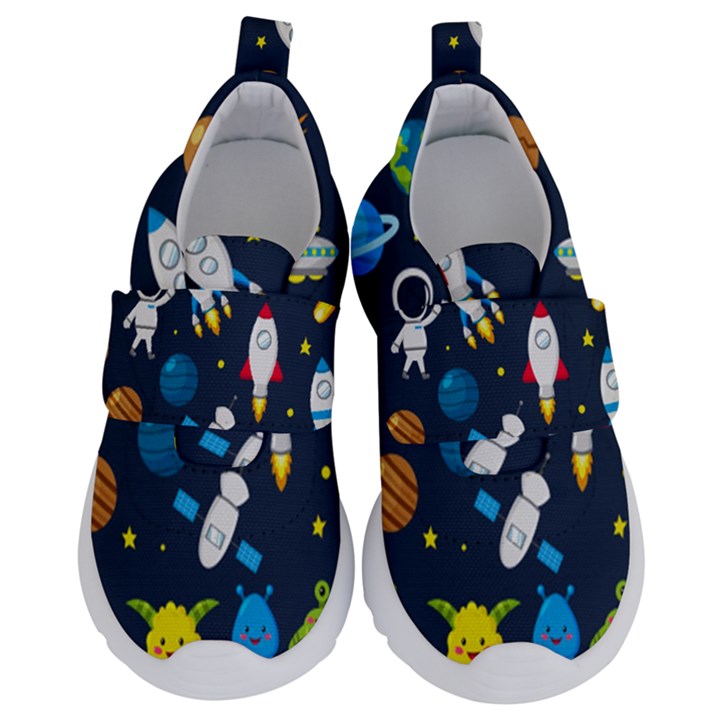 Big Set Cute Astronauts Space Planets Stars Aliens Rockets Ufo Constellations Satellite Moon Rover V Kids  Velcro No Lace Shoes