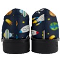 Big Set Cute Astronauts Space Planets Stars Aliens Rockets Ufo Constellations Satellite Moon Rover V Women Heeled Oxford Shoes View4