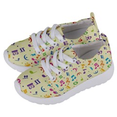 Seamless Pattern Musical Note Doodle Symbol Kids  Lightweight Sports Shoes by Hannah976