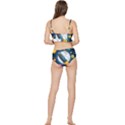 Spaceship Astronaut Space Frilly Bikini Set View2