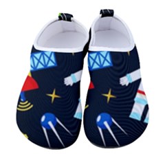 Space Seamless Pattern Cartoon Art Kids  Sock-style Water Shoes by Hannah976