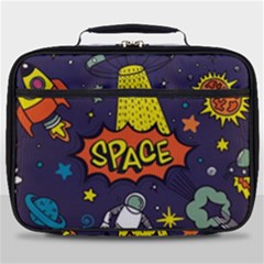 Vector Flat Space Design Background Full Print Lunch Bag by Hannah976