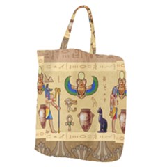 Egypt Horizontal Illustration Giant Grocery Tote by Hannah976