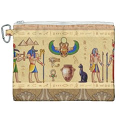 Egypt Horizontal Illustration Canvas Cosmetic Bag (xxl) by Hannah976