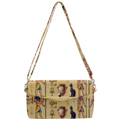 Egypt Horizontal Illustration Removable Strap Clutch Bag by Hannah976