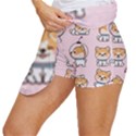 Set Kawaii Smile Japanese Dog Akita Inu Cartoon Women s Skort View2