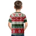 Ugly Sweater Merry Christmas  Kids  Cotton T-Shirt View2