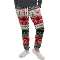 Ugly Sweater Merry Christmas  Men s Jogger Sweatpants by artworkshop