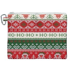 Ugly Sweater Merry Christmas  Canvas Cosmetic Bag (xxl) by artworkshop