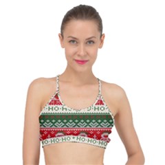 Ugly Sweater Merry Christmas  Basic Training Sports Bra by artworkshop