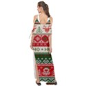 Ugly Sweater Merry Christmas  Maxi Chiffon Cover Up Dress View2