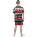 Ugly Sweater Merry Christmas  Men s Mesh T-Shirt and Shorts Set View2