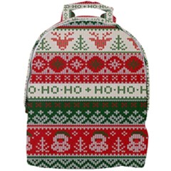 Ugly Sweater Merry Christmas  Mini Full Print Backpack by artworkshop