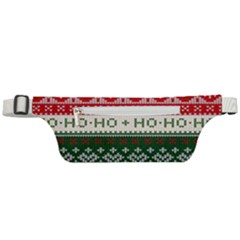 Ugly Sweater Merry Christmas  Active Waist Bag by artworkshop