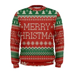 Merry Christmas  Pattern Men s Sweatshirt by artworkshop