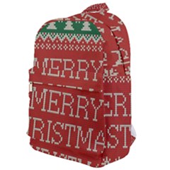 Merry Christmas  Pattern Classic Backpack by artworkshop