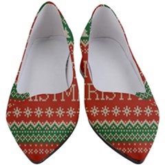 Merry Christmas  Pattern Women s Block Heels  by artworkshop