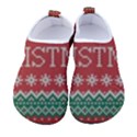 Merry Christmas  Pattern Men s Sock-Style Water Shoes View1