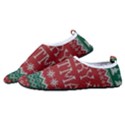 Merry Christmas  Pattern Men s Sock-Style Water Shoes View2