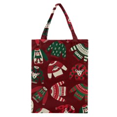 Ugly Sweater Wrapping Paper Classic Tote Bag by artworkshop