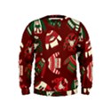 Ugly Sweater Wrapping Paper Kids  Sweatshirt View1