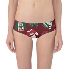 Ugly Sweater Wrapping Paper Classic Bikini Bottoms