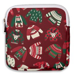 Ugly Sweater Wrapping Paper Mini Square Pouch by artworkshop