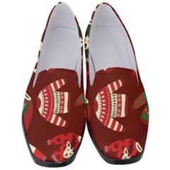 Ugly Sweater Wrapping Paper Women s Classic Loafer Heels by artworkshop