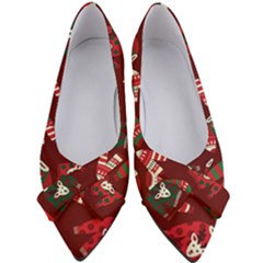 Ugly Sweater Wrapping Paper Women s Bow Heels by artworkshop