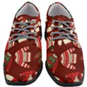 Ugly Sweater Wrapping Paper Women Heeled Oxford Shoes View1