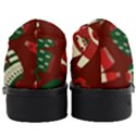 Ugly Sweater Wrapping Paper Women Heeled Oxford Shoes View4