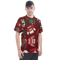 Ugly Sweater Wrapping Paper Men s Polo T-shirt