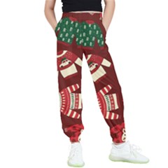 Ugly Sweater Wrapping Paper Kids  Joggers