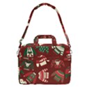 Ugly Sweater Wrapping Paper MacBook Pro 16  Shoulder Laptop Bag View2