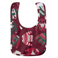 Ugly Sweater Wrapping Paper Baby Bib