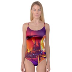 Far Future Human Colonization Camisole Leotard  by Hannah976