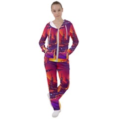 Far Future Human Colonization Women s Tracksuit by Hannah976