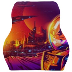 Far Future Human Colonization Car Seat Velour Cushion  by Hannah976