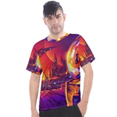 Far Future Human Colonization Men s Sport Top by Hannah976