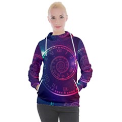 Time Machine Women s Hooded Pullover by Hannah976