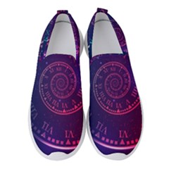 Time Machine Women s Slip On Sneakers by Hannah976