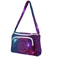 Time Machine Front Pocket Crossbody Bag by Hannah976