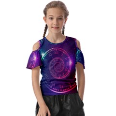 Time Machine Kids  Butterfly Cutout T-shirt