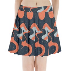 Dessert And Mily Way  pattern  Pleated Mini Skirt by coffeus