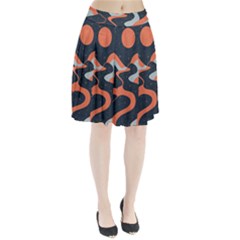 Dessert And Mily Way  pattern  Pleated Skirt by coffeus