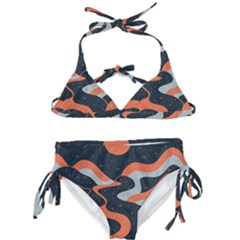 Dessert And Mily Way  pattern  Kids  Classic Bikini Set