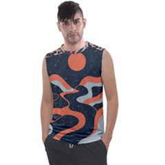 Dessert And Mily Way  pattern  Men s Regular Tank Top by coffeus